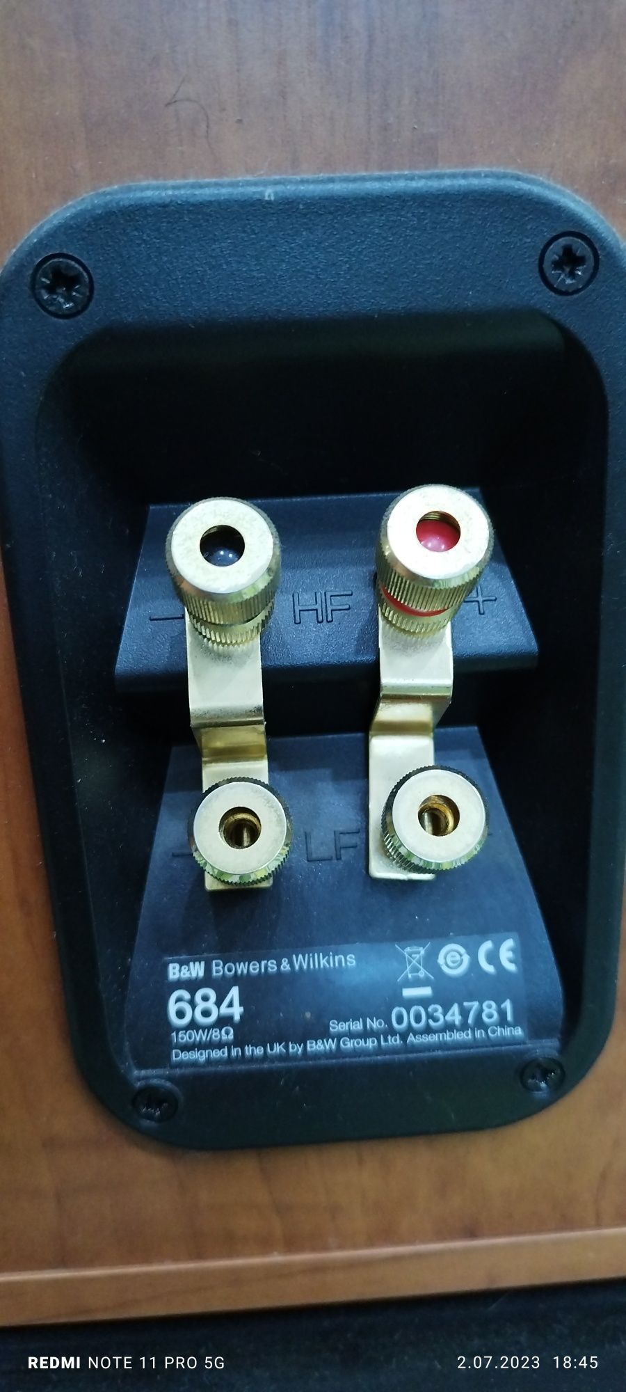 Kolumny Bowers&Wilkins DM 684.