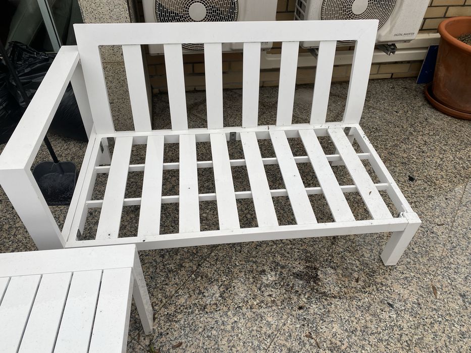 Conjunto exterior jardim