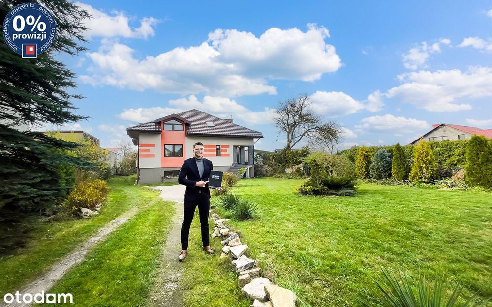 Rodzinny dom z ogrodem w zielonej okolicy | Mierzęcice Nowa Wieś.