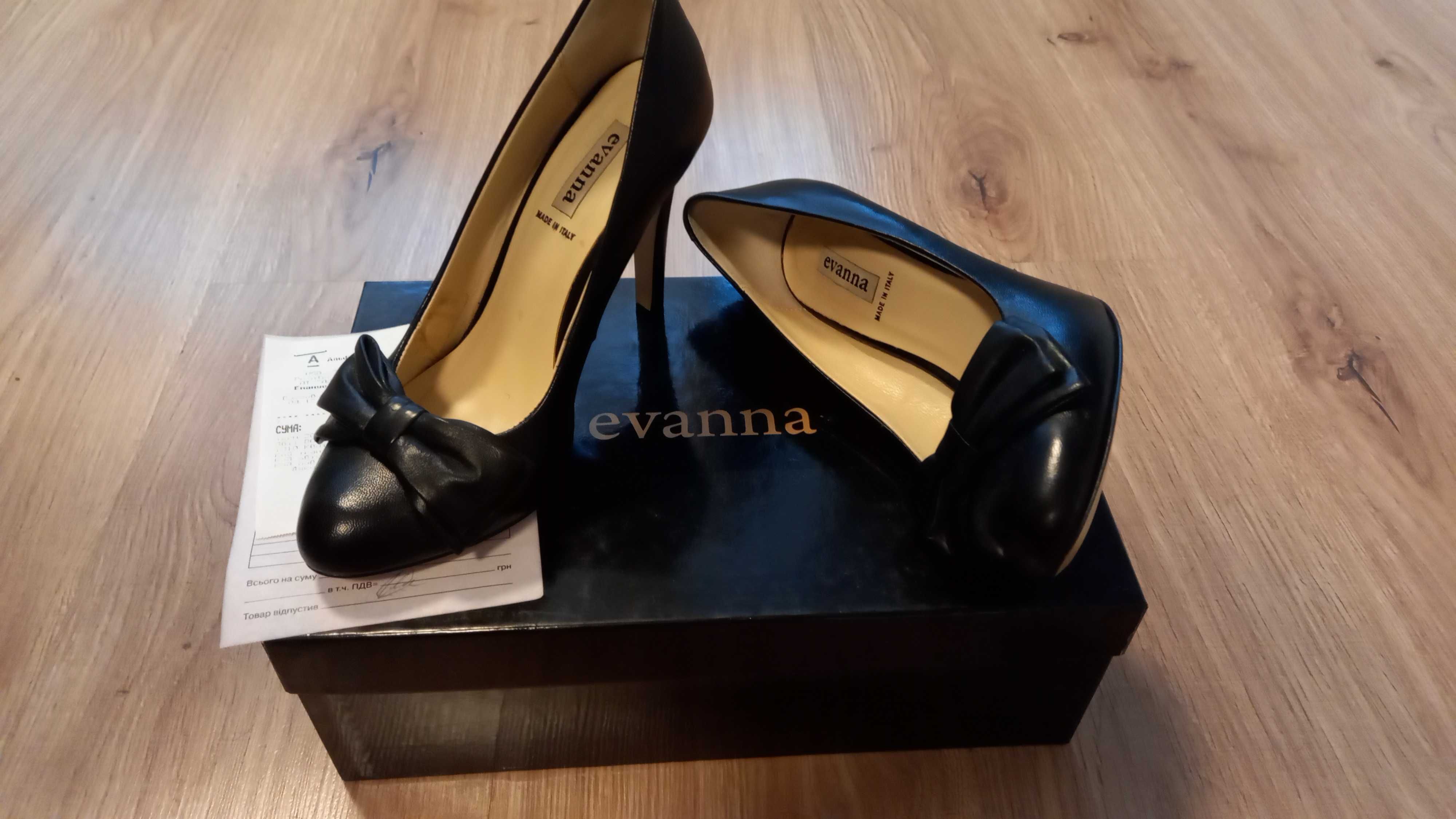 Жіночі туфлі Evanna з натуральної шкіри розмір 36,5