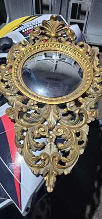Espelho em talha dourada envelhecida