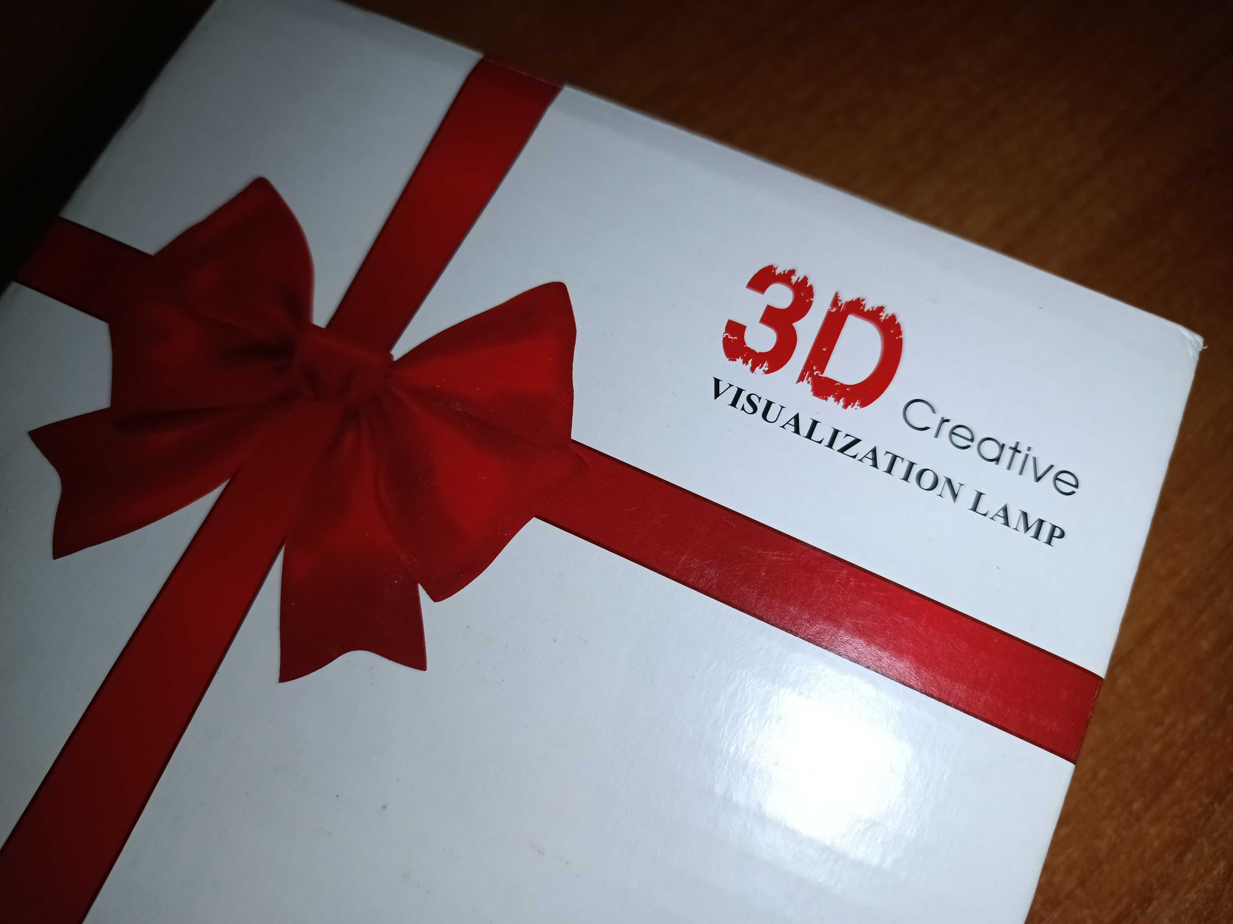 Оригінальний подарунок 3D Vizualization Lamp USB нічна лампа
