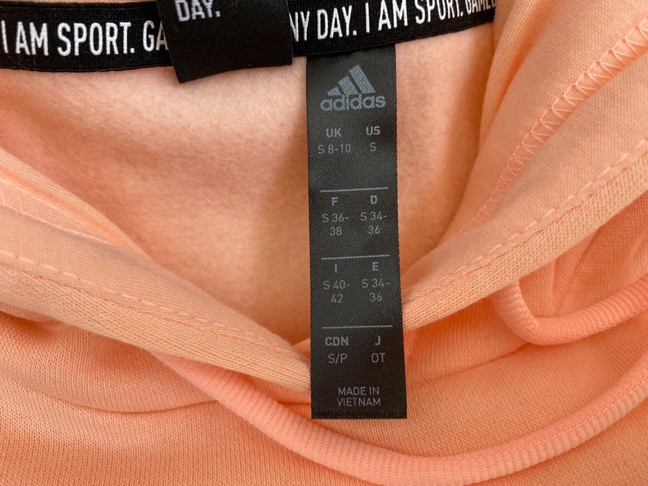 Худи Adidas. Микрофлис. Размер S