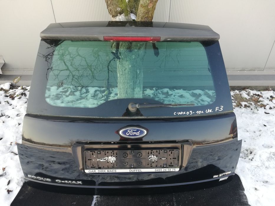 Klapa pokrywa bagażnika Ford Focus C-Max 03-10r kolor F3 czarna