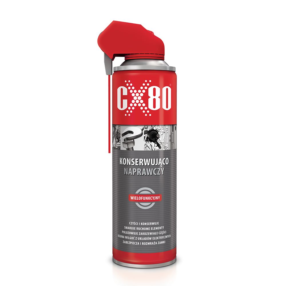 CX80 Wielozadaniowy preparat konserwująco-naprawczy 500ml duospray