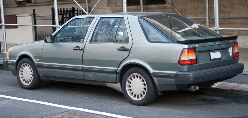 Розблрка Saab 9000