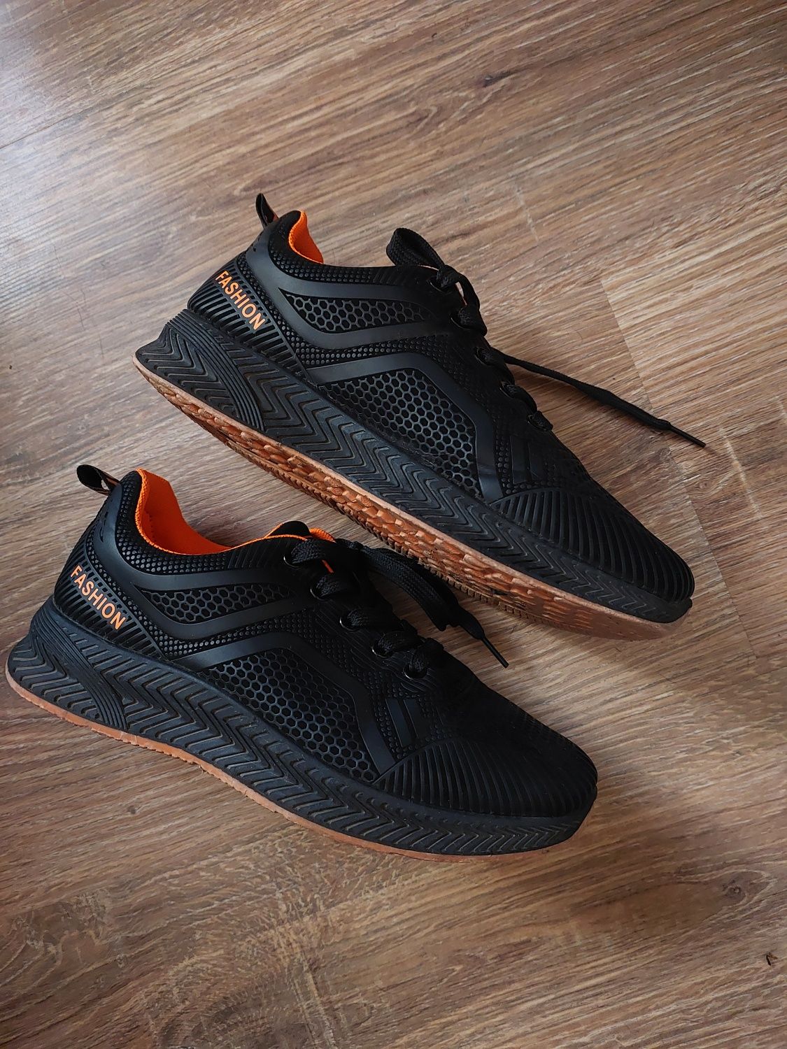 Кросівки, весна/осінь, black-orange