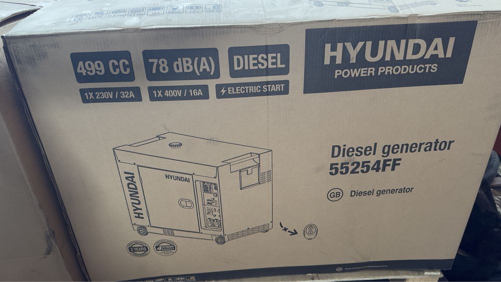 Потужні дизельні генератори Hyundai