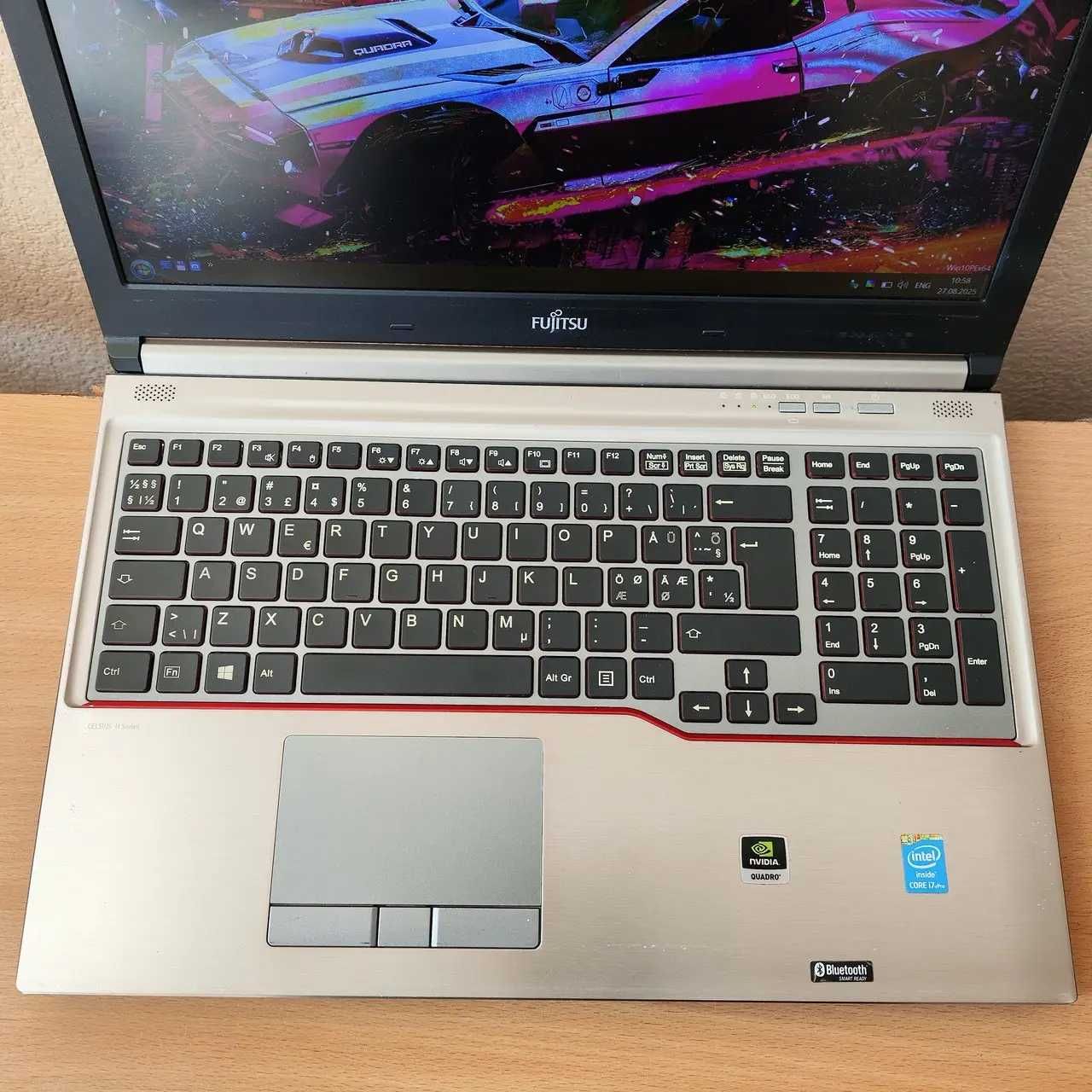 Ігровий! Fujitsu H730 15.6”FHD/IPS i7-4800MQ/16GB/SSD480/K1100M 2Gb