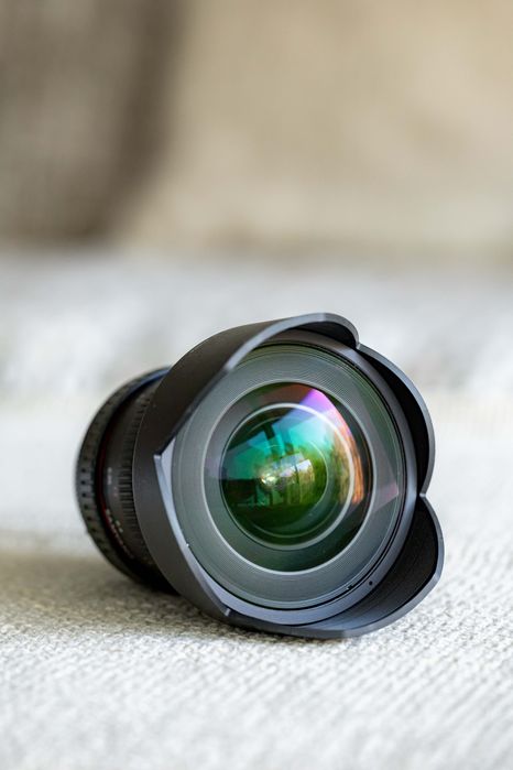 Samyang 14mm f/2.8 ED AS IF UMC Lens for Canon EF Mount (Foco Manual)