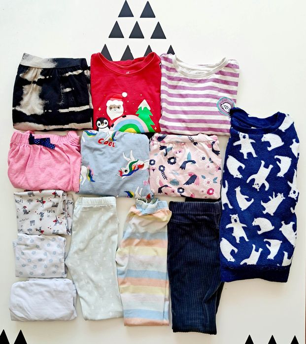 Paczka ubrań dla dziewczynki 5-6 lat 110/116 H&M Sinsay