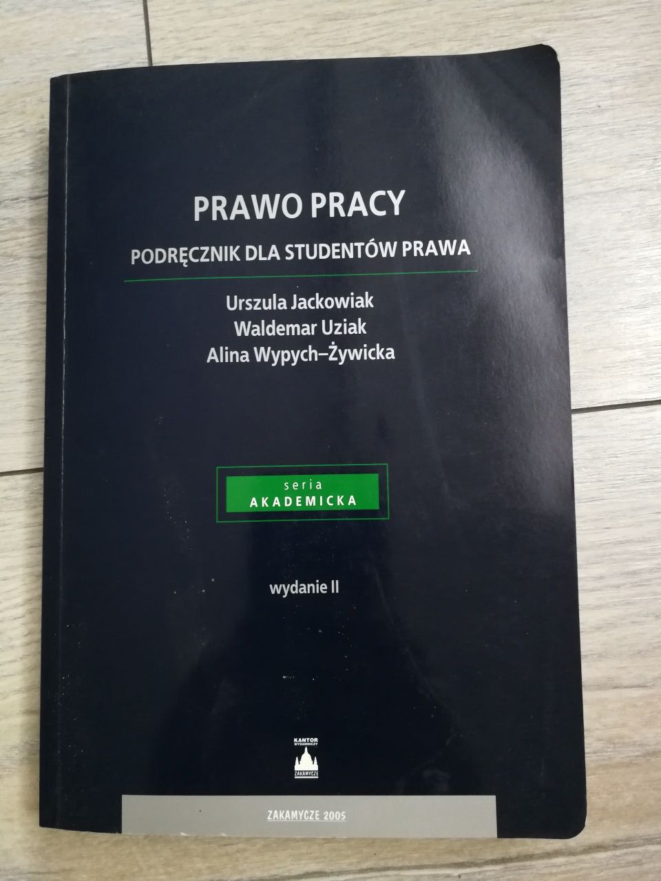 Prawo pracy podręcznik dla studentów prawa