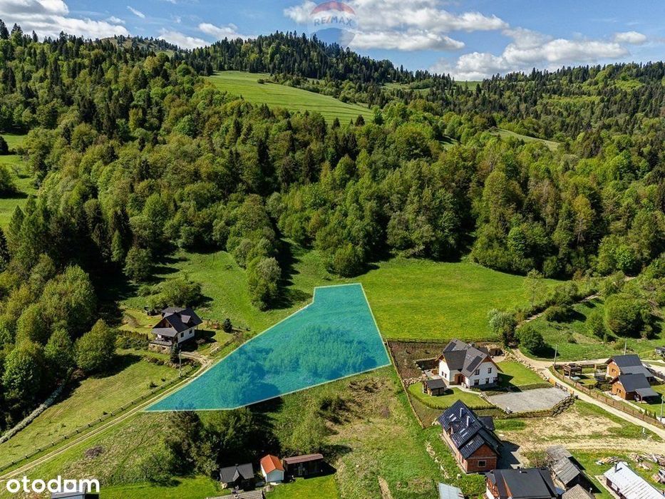 Widokowa Działka na wzniesieniu z pozwoleniem!