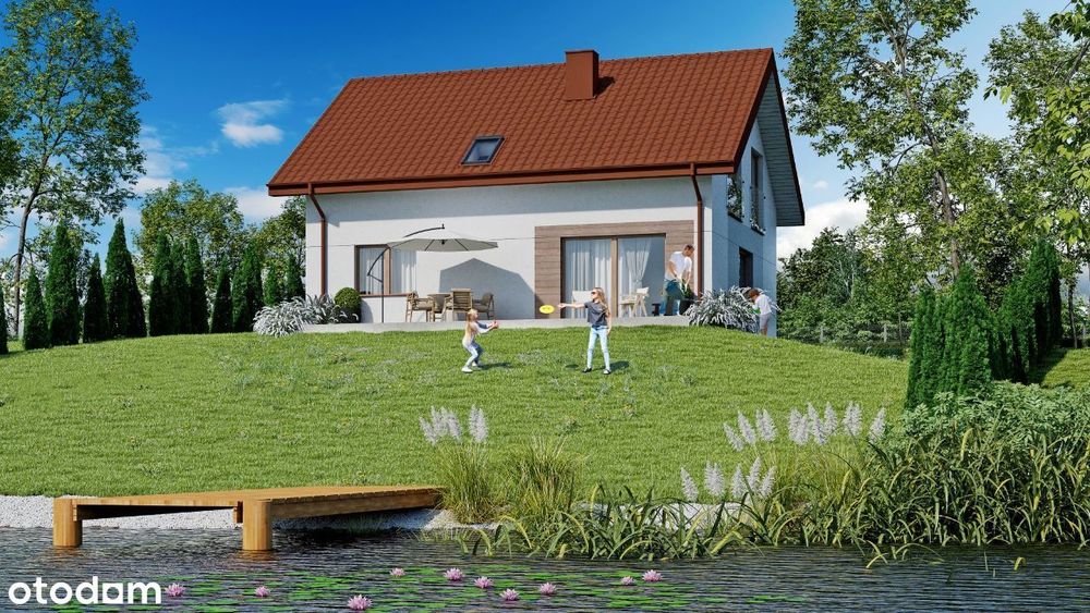 Dom nad stawem oraz dostęp do jeziora , Mrągowo Eko Park – 127 m²