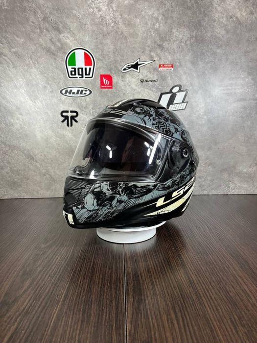 Мотошолом Ls2 FF320 (Mt Agv Hjc Icon Shark Shoei Airoh Scorpion Xlite)