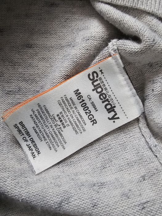 sweter SUPERDRY Japan Orange Label Knit  r. M - okazja