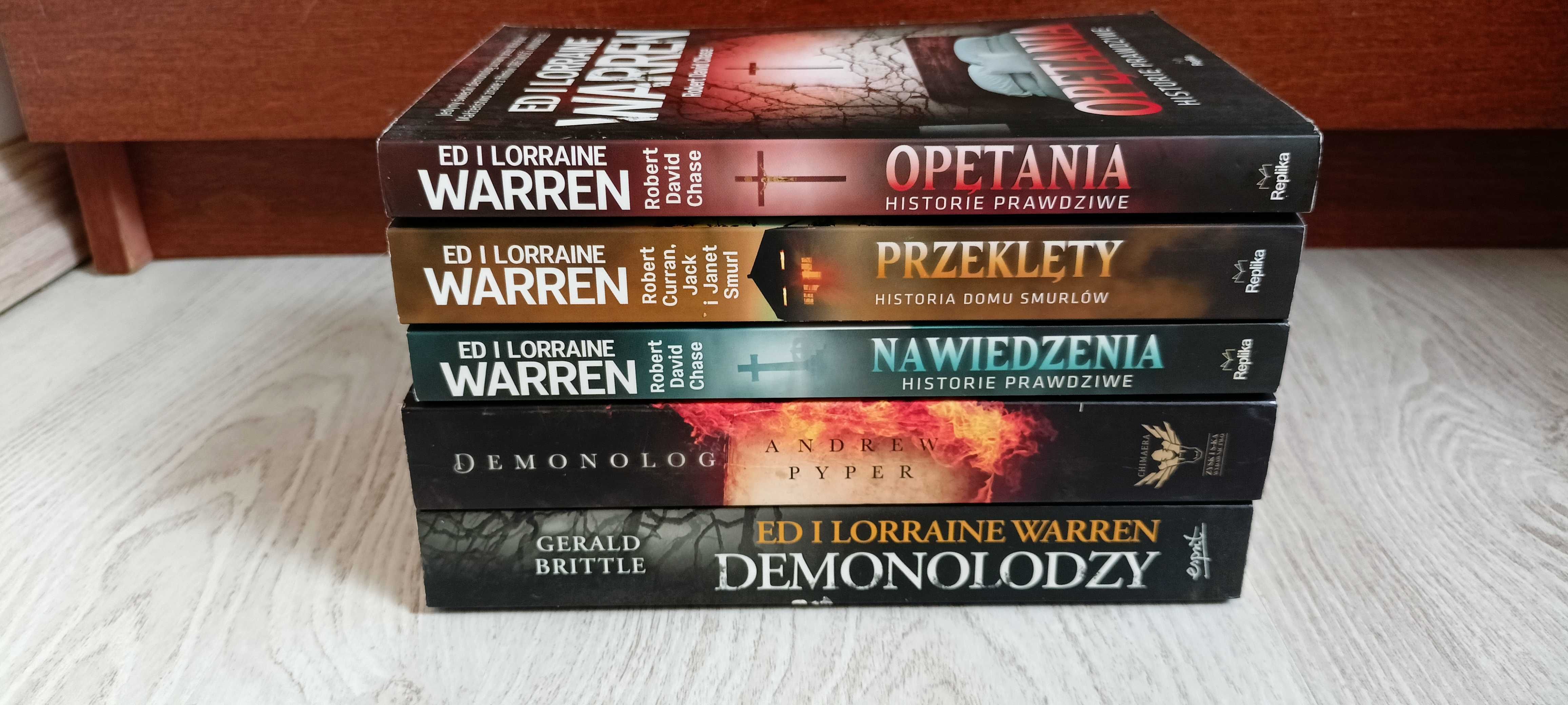 5x Warren Demonolodzy Nawiedzenia Opętania Przeklęty Pyper Demonolog