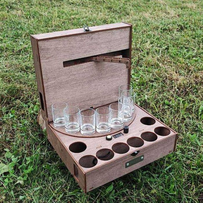 Наливайка автоматична на 4 6 8 і 10 чарок Автобармен дозатор наливатор