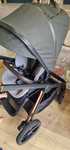 Wózek Espiro Miloo Luxury Green + adaptery Cybex – stan bardzo dobry!