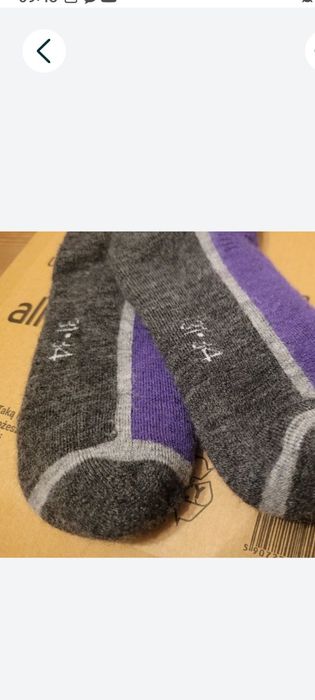 Skarpety 31 - 34 jak nowe merino skarpetki dziecięce termiczne wełnian