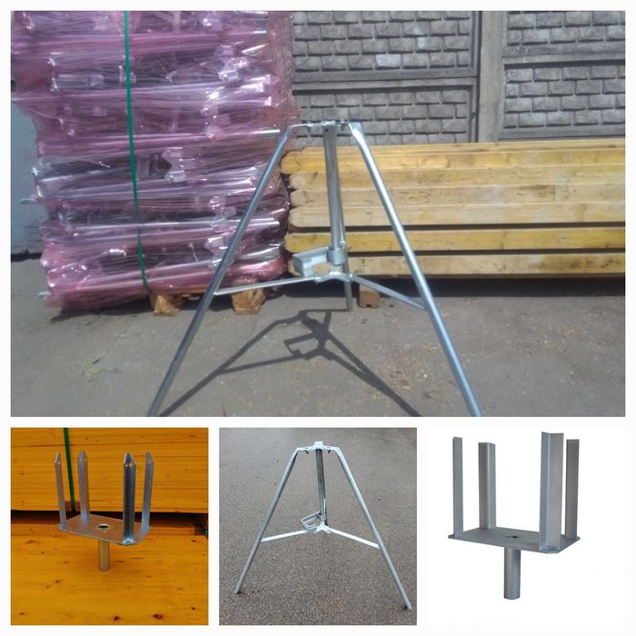 Stemple Budowlane Sklejka Płyta Szalunkowa Trójnogi Dźwigar Głowica