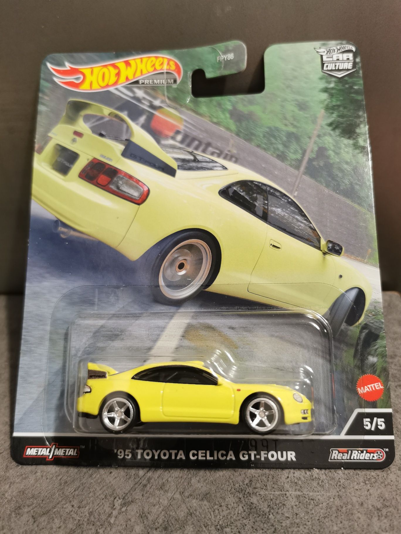 Hot Wheels Premium 95 Toyota Celica GT-Four Car Culture