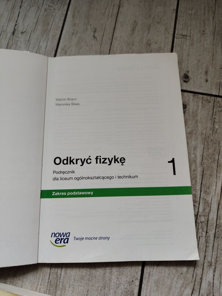 Książka Odkryć fizykę