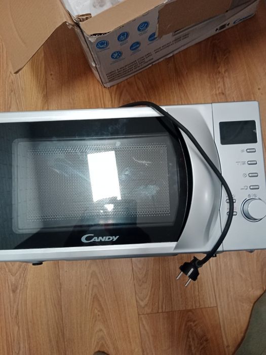 Cena Tylko Dziś Srebrna mikrofalówka Candy