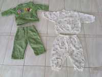 2 conjuntos roupa bébé 12 meses (72-76) algodão
