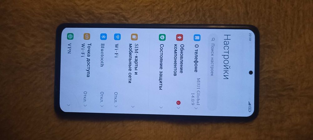 Redmi note 10 Pro 6/128 Onyx Gray