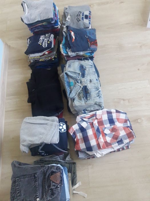 Paka ubranek 98/104 dla chłopca