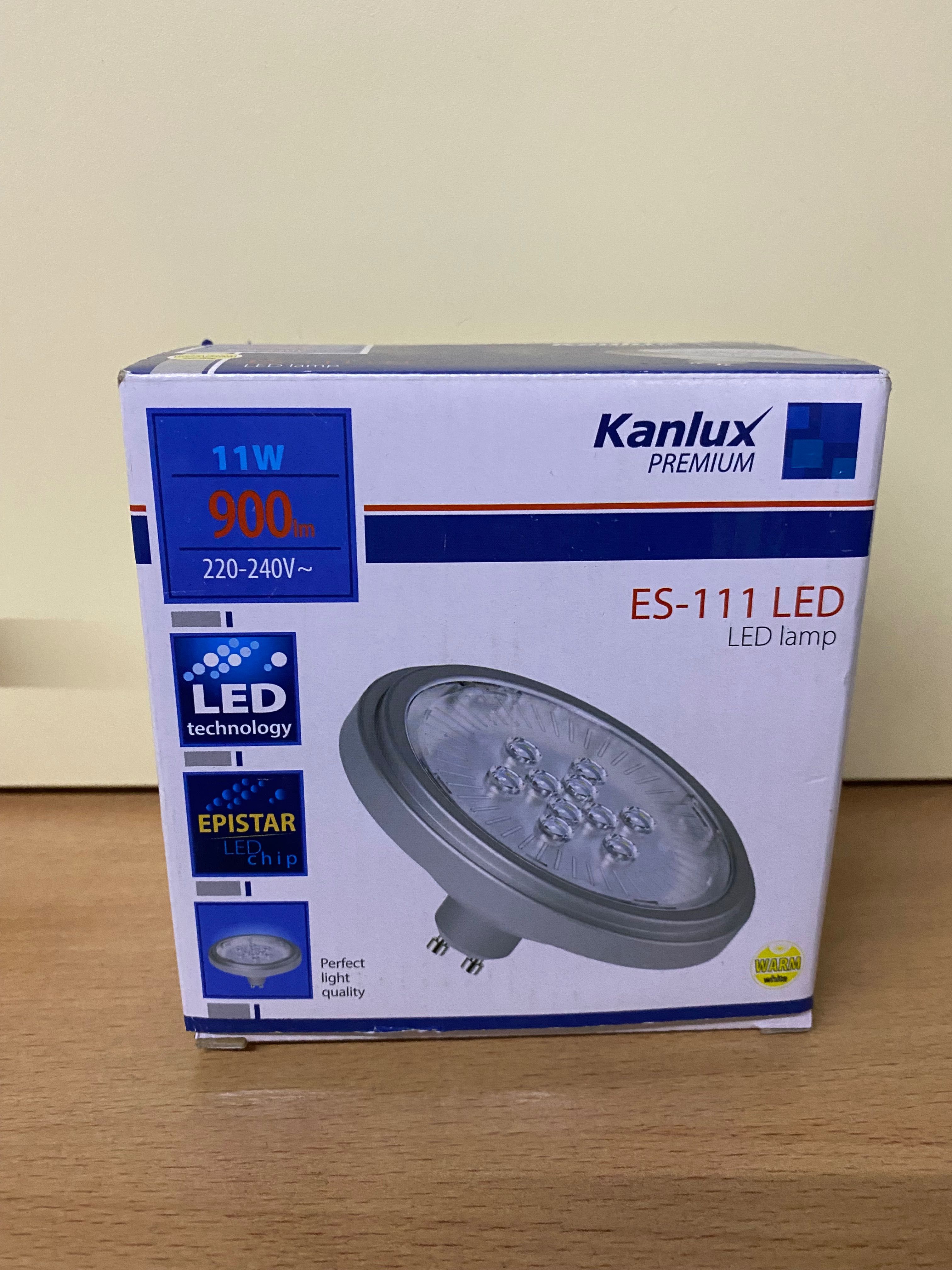 Źródło światła LED ES-111 LED żarówka GU10