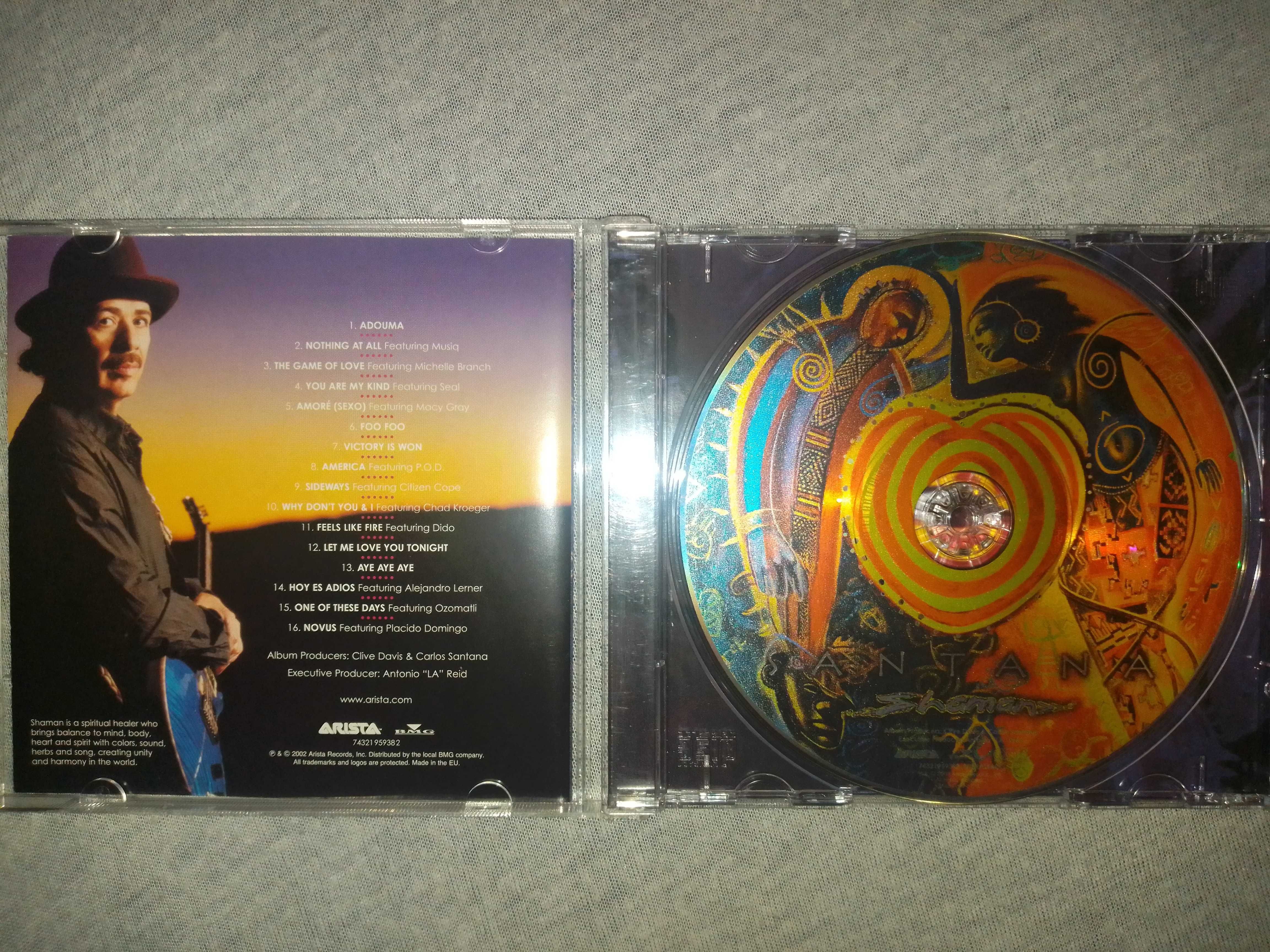 Santana "Shaman" фирменный CD Made In The EU.
