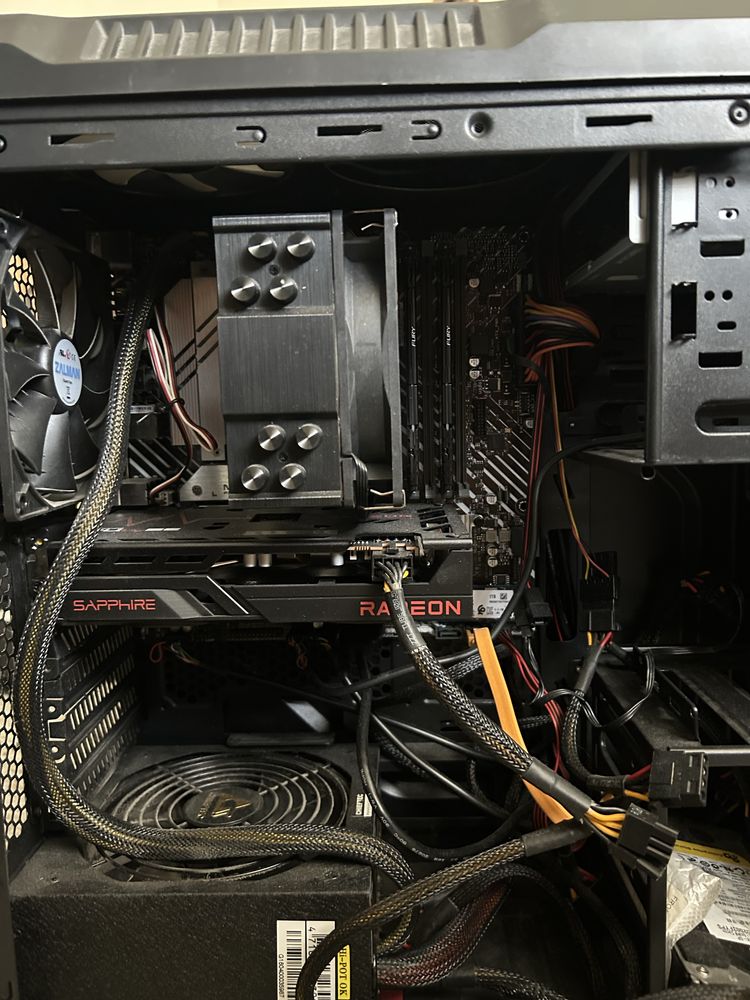 Компютер Intel i5 12400F Rx 6600 ram 32 ssd 1tb