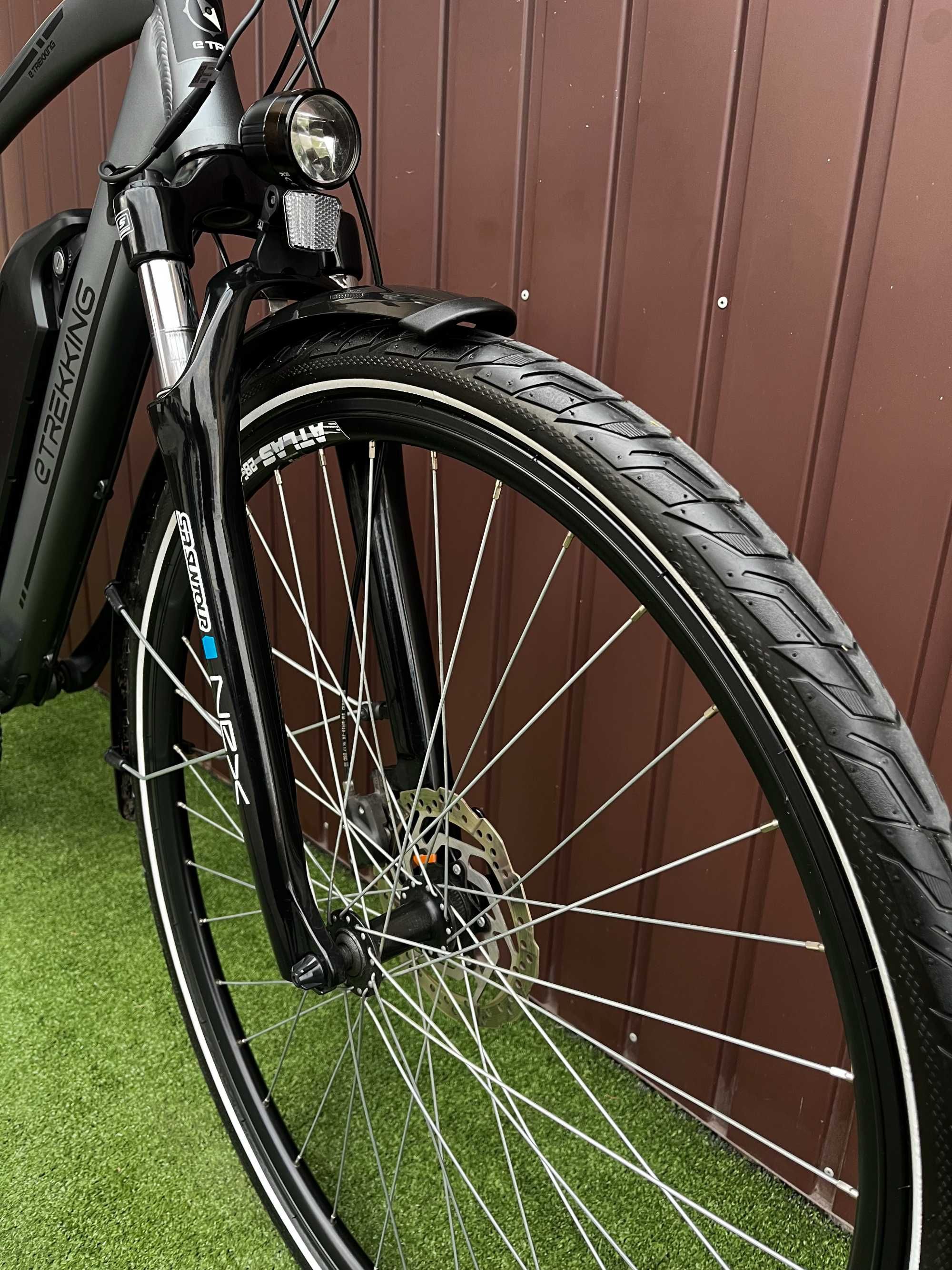 Rower PROPHETE E. TREKKING/alu./amor./koła 28"/hydraulika