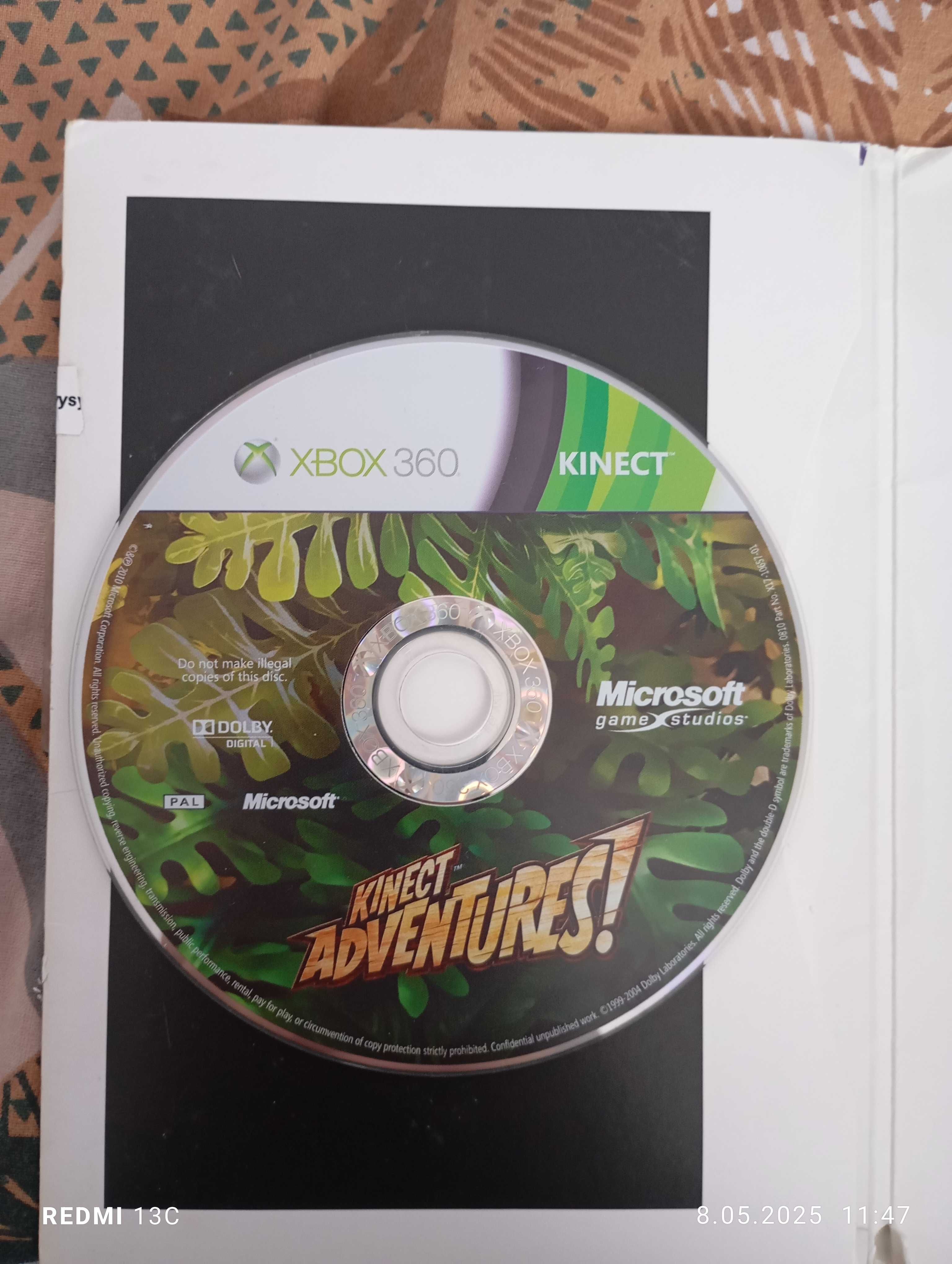 Gra Xbox 360 Kinect Adventures