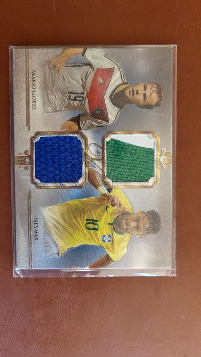Futera Unique Versus Relic JERSEY PRIZM NEYMAR & GOTZE koszulka