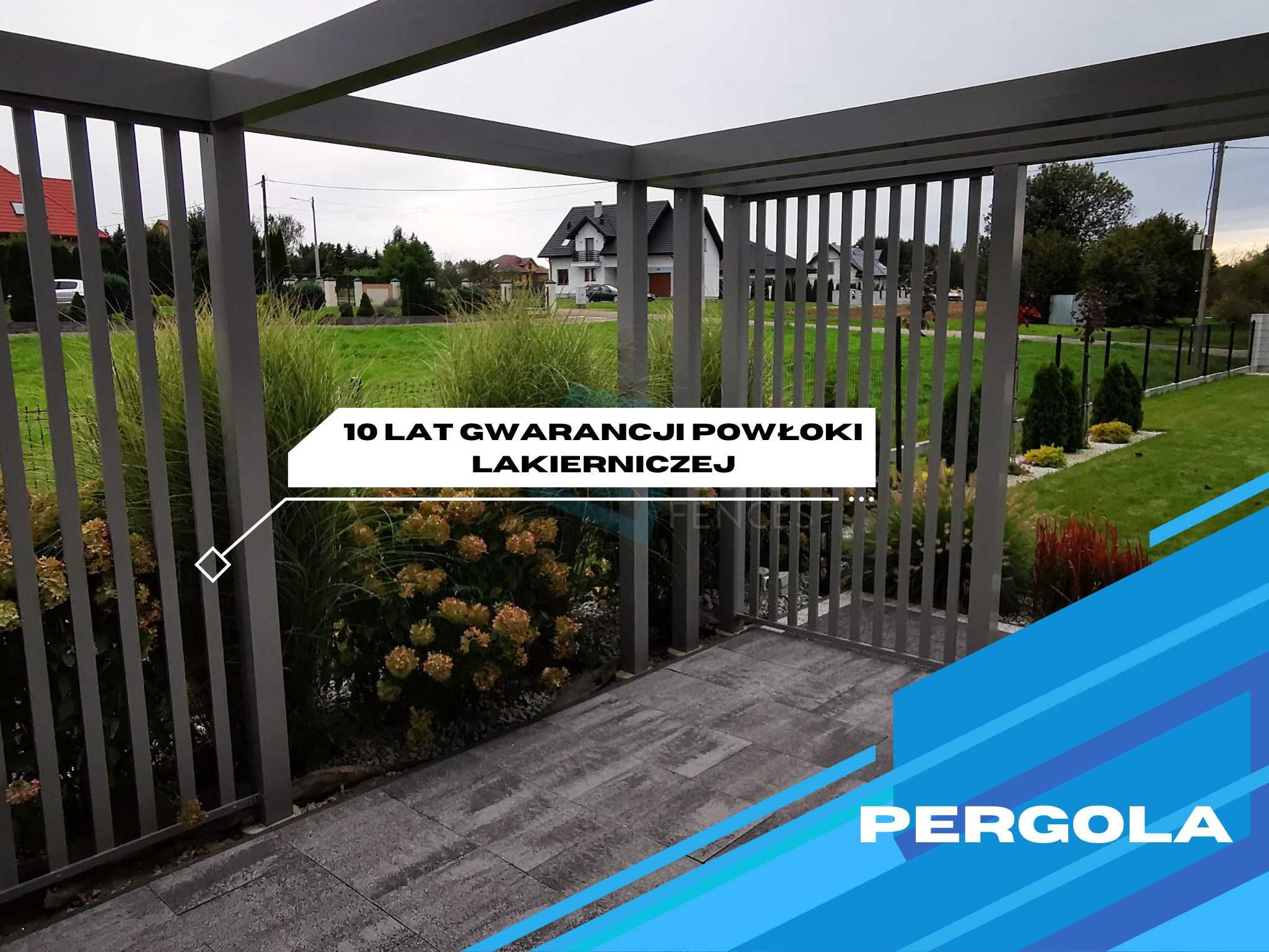 Pergola z aluminium indywidualna wycena i wymiar