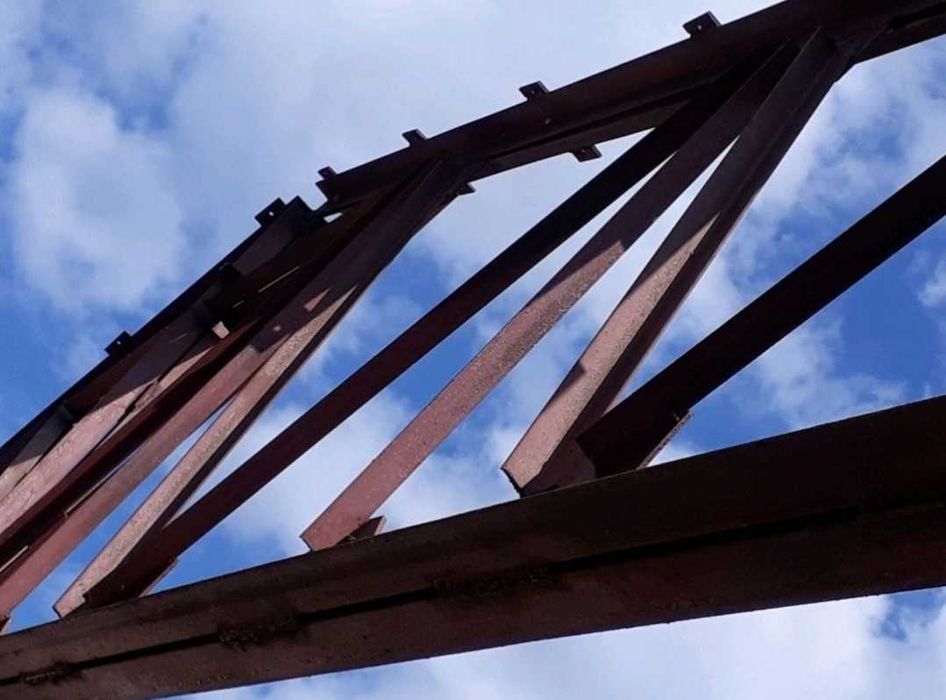 Ферми перекриття металеві 8штук ферма з уголка перекрытия помещения