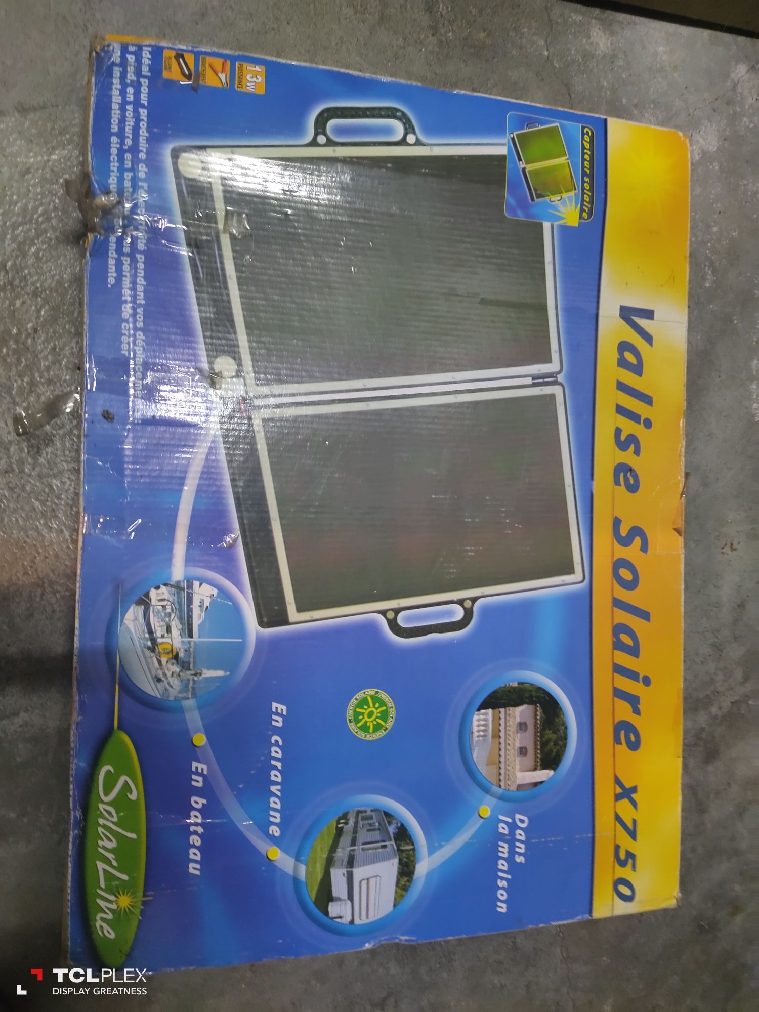 Painel solar portátil