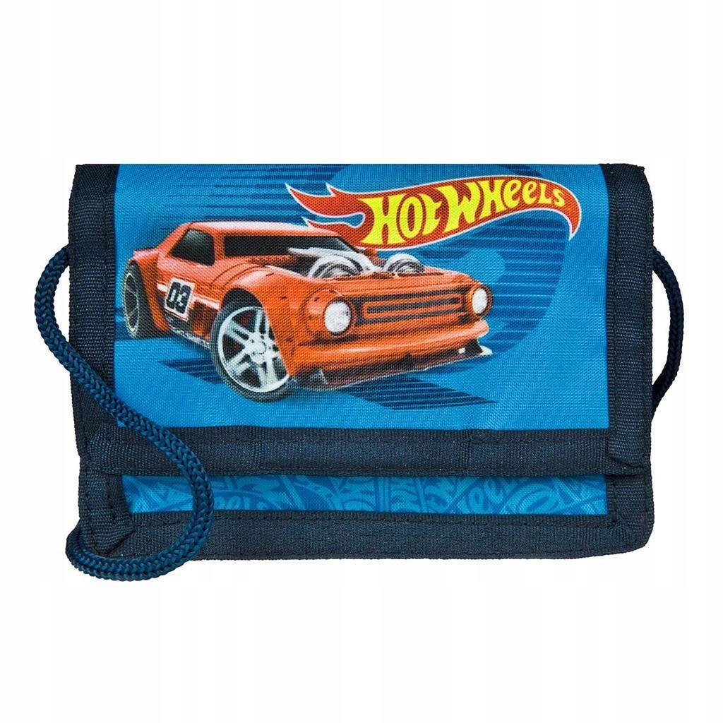 Portfel Zamykany Na Rzep Hot Wheels