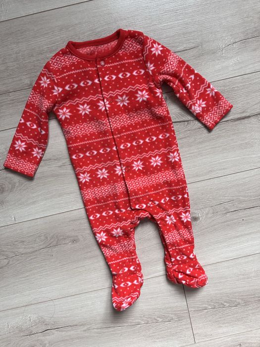 Новогодний флисовый человечек f&f до 3 месяцев