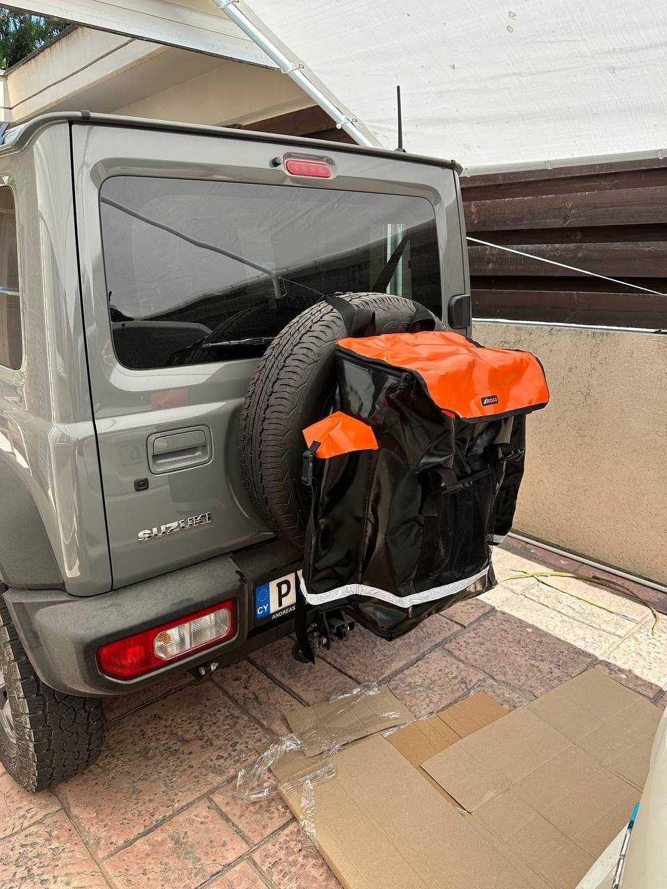 Сумка на запасне колесо двері багажника (сумка для такелажу, дров ітп)