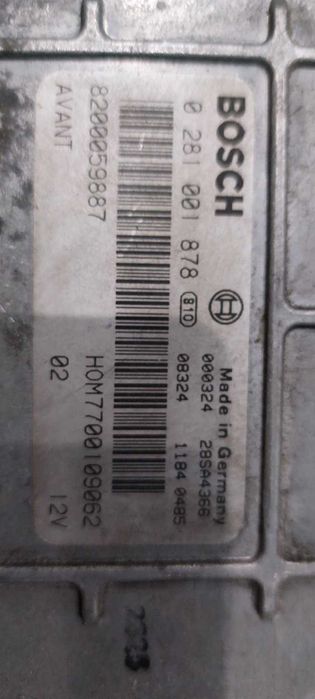 Блок управления двигателя Renault Kangoo 1.9 dti 8200059887