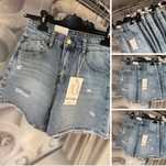 NOWE Spodenki jeansowe wysoki stan M