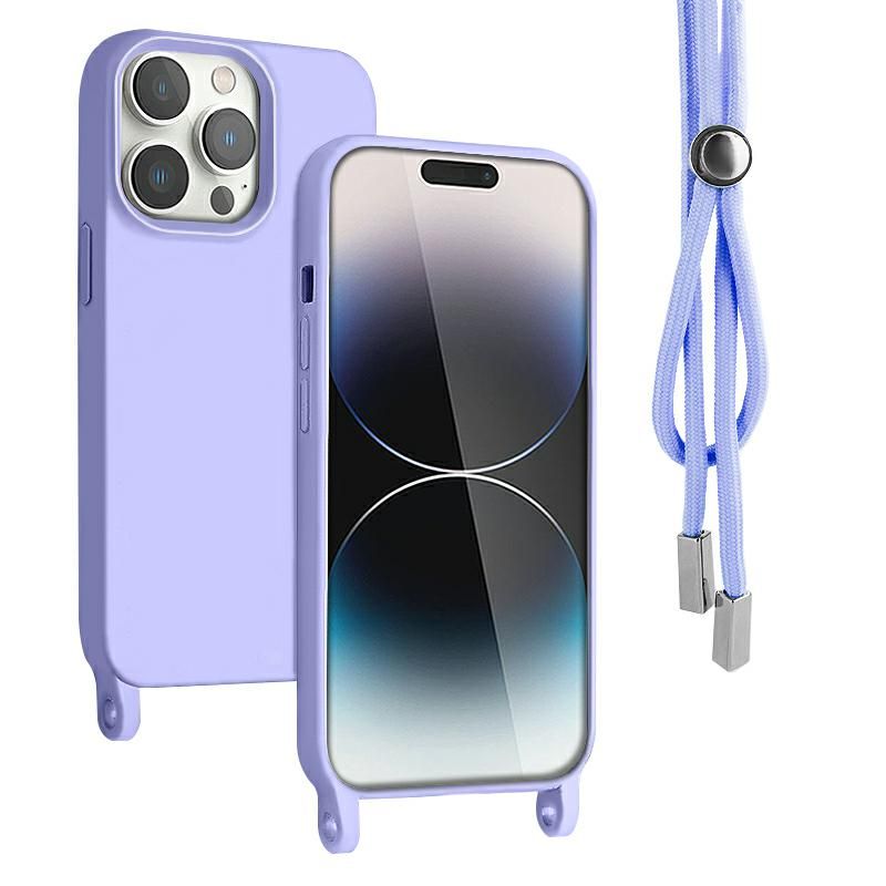 Etui Z Regulowaną Smyczą Do Iphone 15+ Plus 6,7" Violet