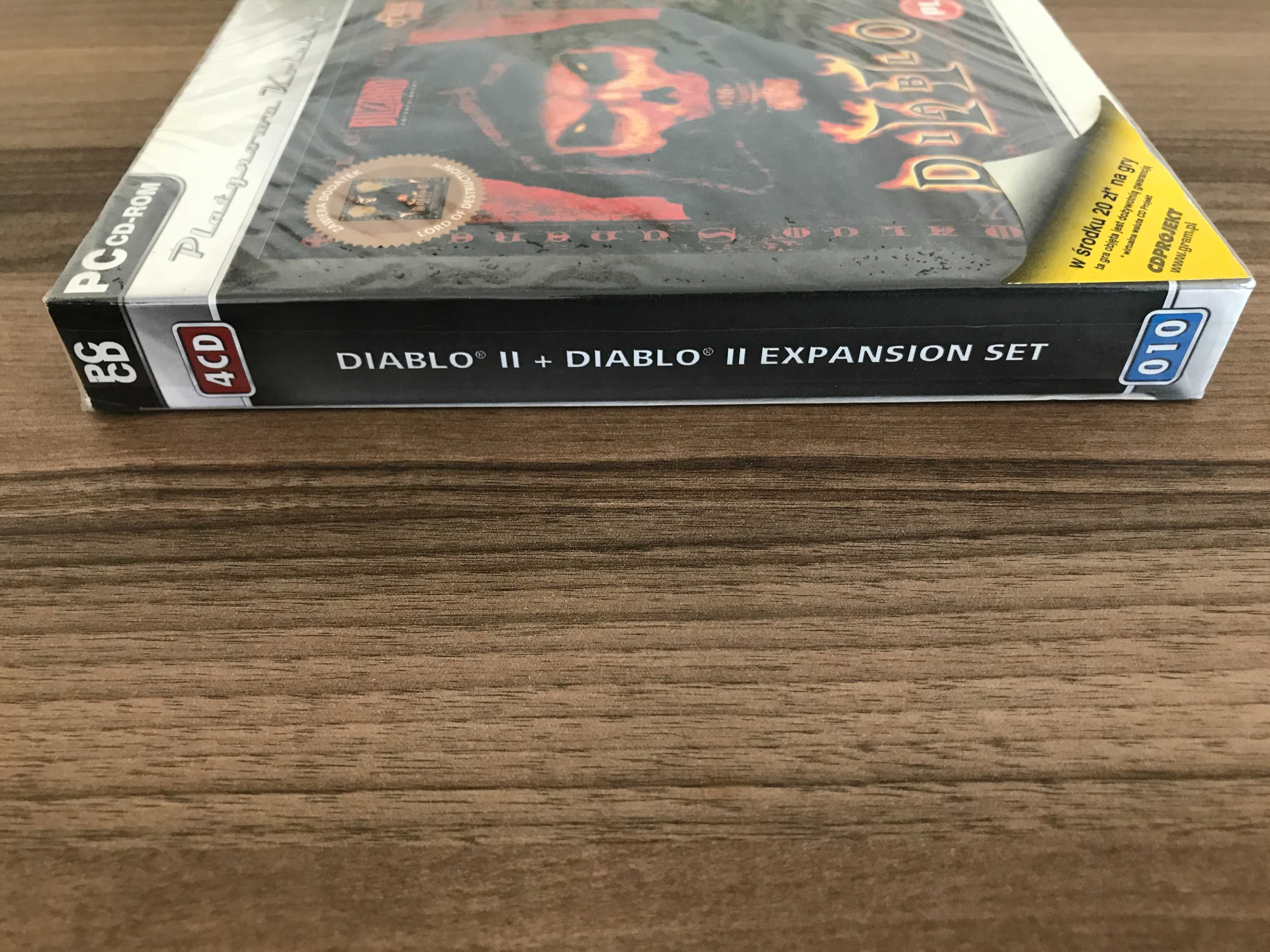 Nowa Platynowa Kolekcja Diablo II 2, box PL