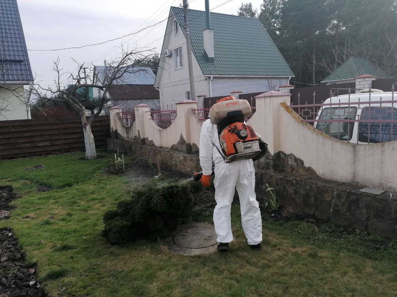 Скарифікація газону. Обробка.