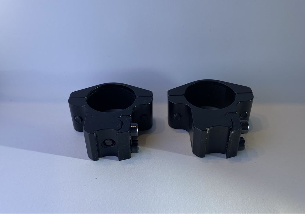 Montagens para miras telescópicas 1”