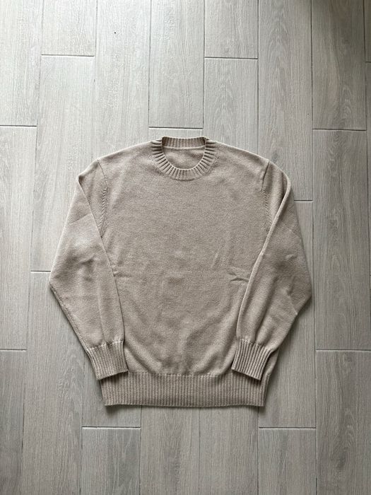 Suitsupply светр чоловічий кашемір бежевий коричневий XL